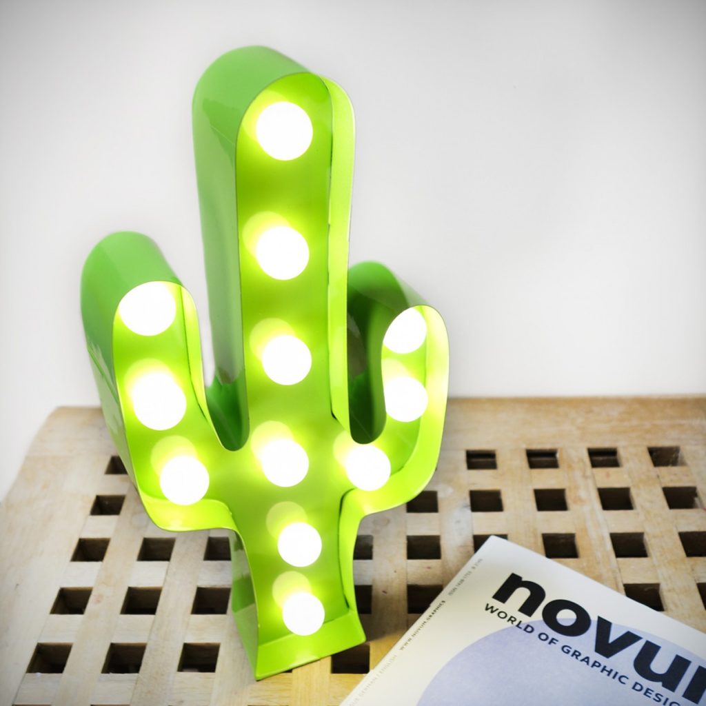 Idee regalo: Lampada a forma di cactus