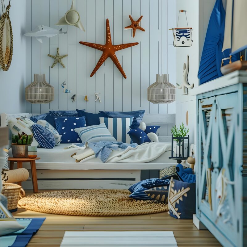 Idee per decorare la casa a tema marinaro