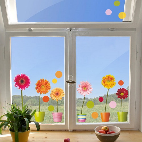 Idee creative per decorare i vetri