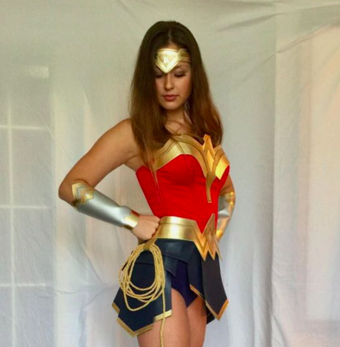costume di carnevale fai da te wonder woman