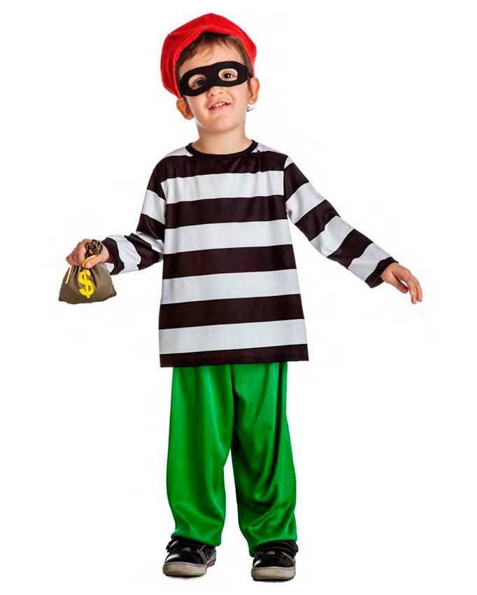 vestito carnevale ladro
