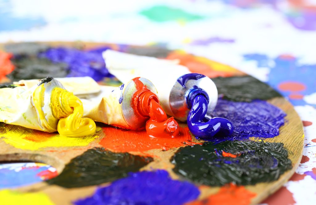 colori a tempera
